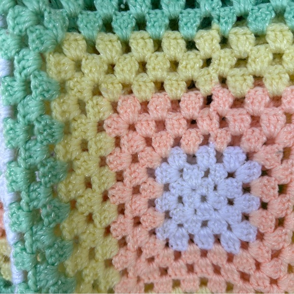 Colorful Crochet Blanket - Picture 3 of 4
